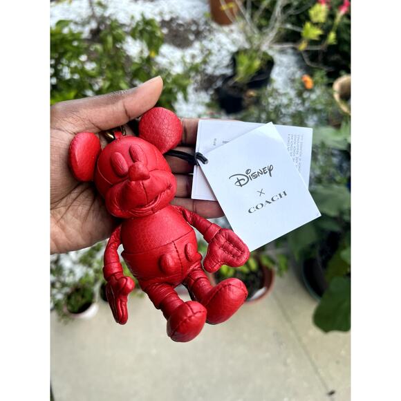 Disney X Coach Mickey Mouse Collectible Bag Charm - Picture 2 of 7